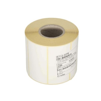 Etikett címke 80x40mm PP 1000 db/tekercs