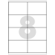 Etikett címke, 97x67,7mm, 100 lap, 8 címke/lap