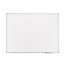 Fehértábla, mágneses, zománcozott, 100x200 cm, alumínium keret