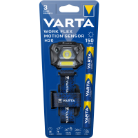 Fejlámpa H20 work flex motion sensor Varta