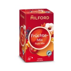 Fekete tea 20x2,5 g Milford, FRÜCHTEMIX vegyesgyümölcs