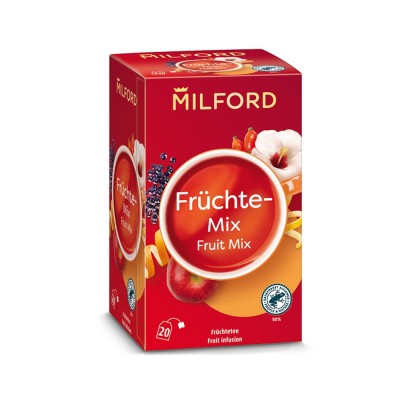 Fekete tea 20x2,5 g Milford, FRÜCHTEMIX vegyesgyümölcs
