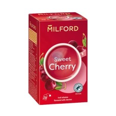 Fekete tea 20x2 g Milford, SWEET CHERRY cseresznye