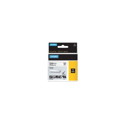 Feliratozógép szalag Dymo S0718600/18444 12mmx5,5m, ORIGINAL, fekete/fehér Feliratozógép szalag Dymo S0718600/18444 12mmx5,5m, ORIGINAL, fekete/fehér