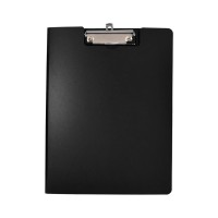 Felírótábla fedeles extra merev A4, PP Bluering® fekete