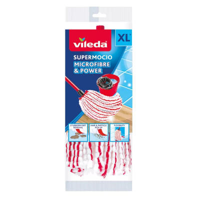 Felmosó fej mop utántöltő  Microfiber&Power Vileda_F20386