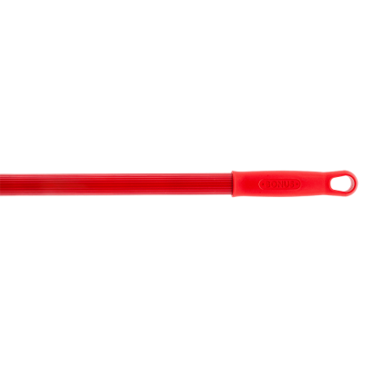 Felmosónyél professzionális HACCP 140 cm menetes/stiftes véggel Bonus_B670 piros