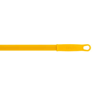 Felmosónyél professzionális HACCP 140 cm menetes/stiftes véggel Bonus_B700 sárga