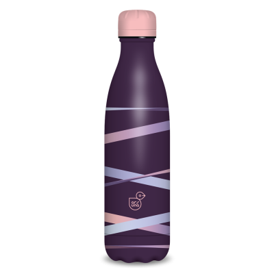 Fémkulacs duplafalú 500ml Ars Una Ribbon-purple (5168) 22