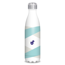Fémkulacs duplafalú 500ml Ars Una Striped