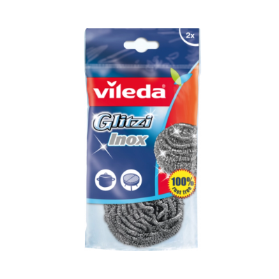 Fémsúroló spirál dörzsi 2 db/csomag Vileda_F10383 fémsúroló