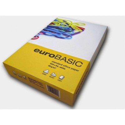 Másolópapír A4, 80g, Eurobasic 500ív/csomag