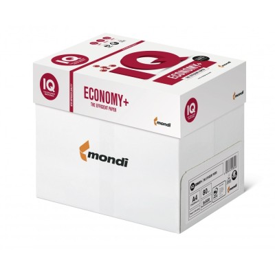 Másolópapír A4, 80g, IQ Economy+ 500ív/csomag