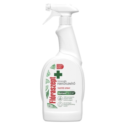 Fertőtlenítő hatású tisztítószer szórófejes 700 ml 0% klór univerzális Flóraszept