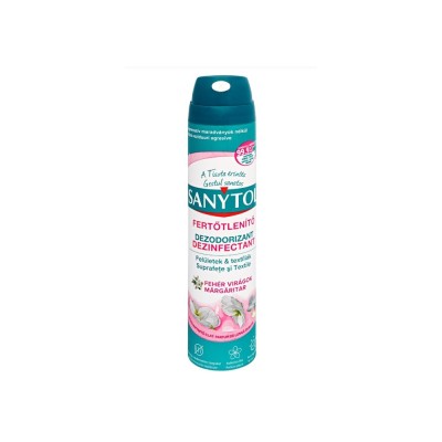 Fertőtlenítő légfrissítő 300 ml aerosol Sanytol Virág
