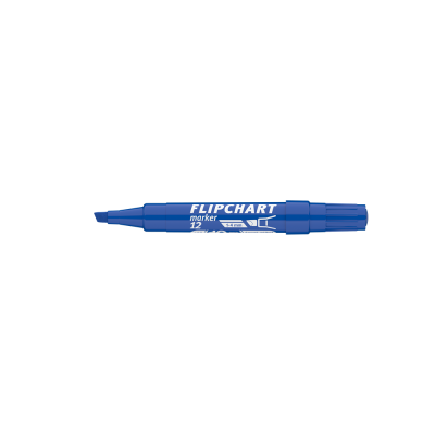 Flipchart marker vízbázisú 1-4mm, vágott Artip 12 kék
