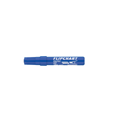 Flipchart marker vízbázisú 1-4mm, vágott Artip 12 kék
