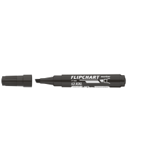Flipchart marker vízbázisú 1-4mm, vágott Artip 12XXL fekete