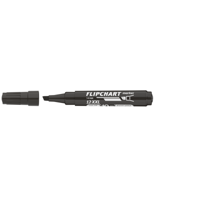 Flipchart marker vízbázisú 1-4mm, vágott Artip 12XXL fekete