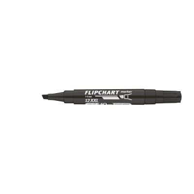 Flipchart marker vízbázisú 1-4mm, vágott Artip 12XXL fekete