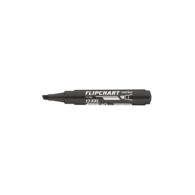 Flipchart marker vízbázisú 1-4mm, vágott Artip 12XXL fekete