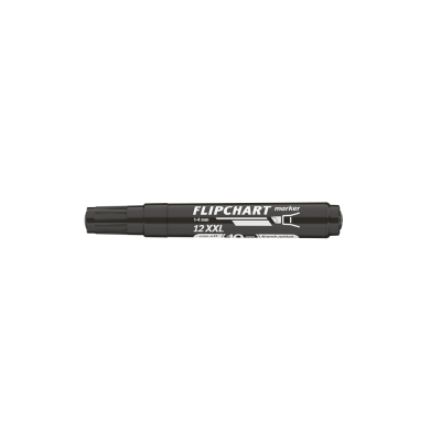 Flipchart marker vízbázisú 1-4mm, vágott Artip 12XXL fekete