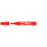 Flipchart marker vízbázisú 1-4mm, vágott Artip 12XXL piros
