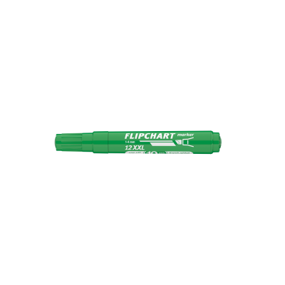 Flipchart marker vízbázisú 1-4mm, vágott Artip 12XXL zöld