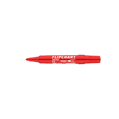Flipchart marker vízbázisú 3mm, kerek Artip 11 piros