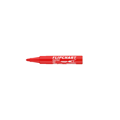 Flipchart marker vízbázisú 3mm, kerek Artip 11 piros