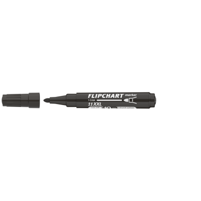 Flipchart marker vízbázisú 3mm, kerek Artip 11XXL fekete