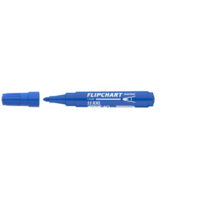 Flipchart marker vízbázisú 3mm, kerek Artip 11XXL kék