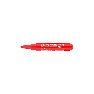 Flipchart marker vízbázisú 3mm, kerek Artip 11XXL piros