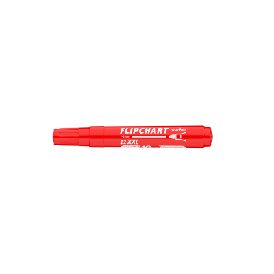Flipchart marker vízbázisú 3mm, kerek Artip 11XXL piros