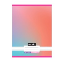 Füzet, A4, vonalas, 81-32, Monochrome és Gradient minták I., 12 db/csomag Nebulo