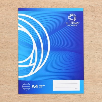 Füzet iskolai A4, 32lap, vonalas 81-32 Bluering® Füzet iskolai A4, 32lap, vonalas 81-32 Bluering®