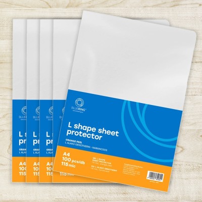 Genotherm `L` A4, 115 micron narancsos Bluering® 100 db/csomag