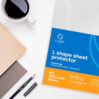 Genotherm `L` A4, 115 micron narancsos Bluering® 100 db/csomag