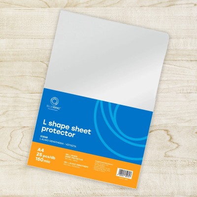 Genotherm `L` A4, 150 micron víztiszta Bluering® 25 db/csomag