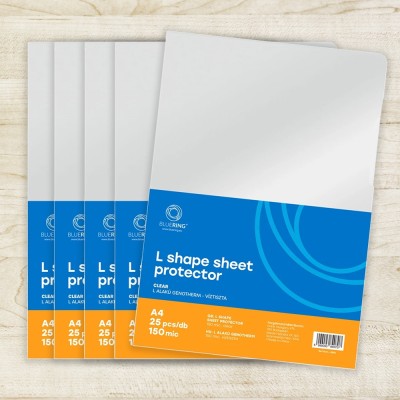 Genotherm `L` A4, 150 micron víztiszta Bluering® 25 db/csomag