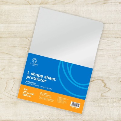 Genotherm `L` A4, 180 micron víztiszta Bluering® 25 db/csomag