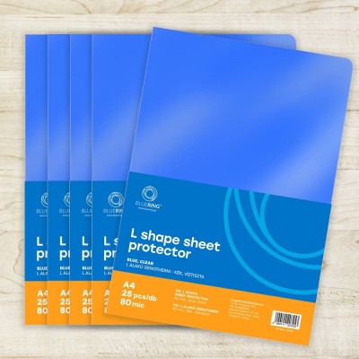Genotherm `L` A4, 80 micron kék 25 db/csomag, Bluering®