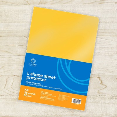Genotherm `L` A4, 80 micron sárga 25 db/csomag, Bluering®