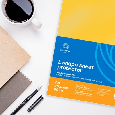 Genotherm `L` A4, 80 micron sárga 25 db/csomag, Bluering®