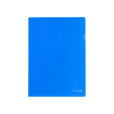 Genotherm `L` A4, PP 180 micron fényes, víztiszta, Economix kék 10db/csomag