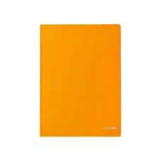 Genotherm `L` A4, PP 180 micron fényes, víztiszta, Economix narancssárga  10db/csomag