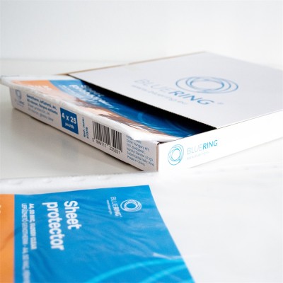 Genotherm lefűzhető, A4, 50 micron fényes víztiszta Bluering® 25 db/csomag, 4 csomag/karton kínáló Genotherm lefűzhető, A4, 50 micron fényes víztiszta Bluering® 25 db/csomag, 4 csomag/karton kínáló