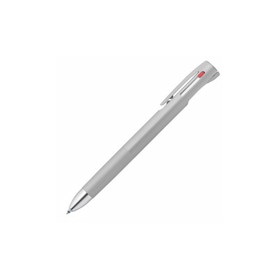 Golyóstoll 0,7 mm, háromszínű, Zebra  bLen 3C, szürke test  írásszín kék