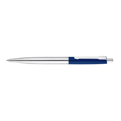 Golyóstoll 0,8mm, nyomógombos Ico X-Pen, írásszín kék