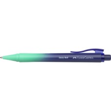 Golyóstoll DAILY BALL XB Faber-Castell színátmenetes türkiz-kék test